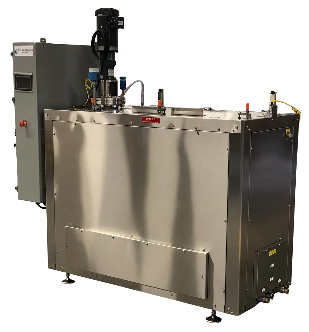 PET550 alkaline hydrolysis